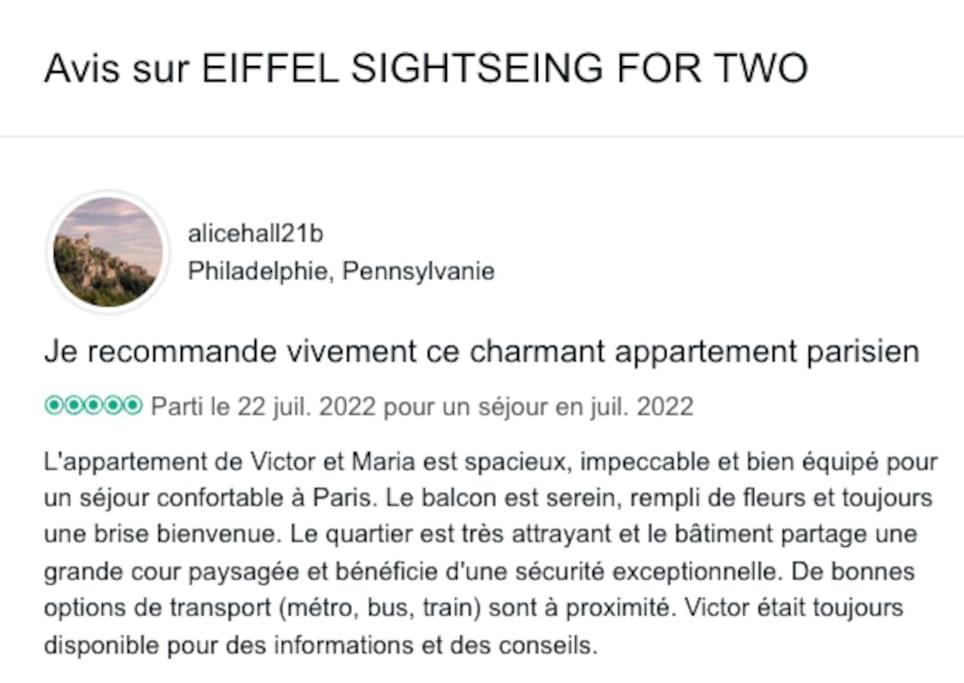 Eiffel Seightseing Apartamento Paris Exterior foto